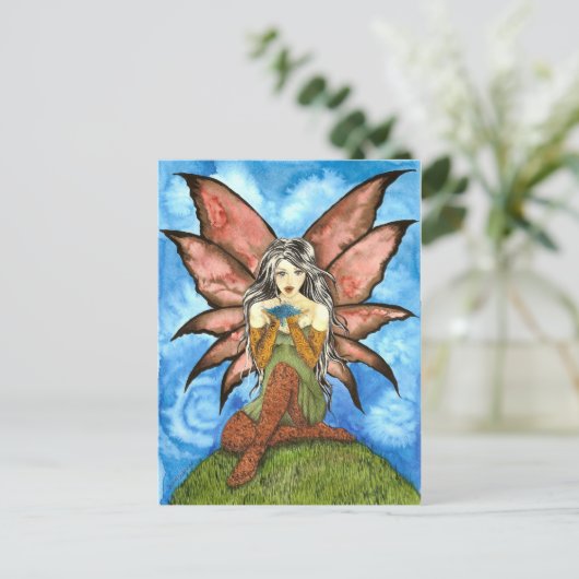 Carte Postale PoussièreFéeBleue (Debout devant)
