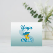 Carte Postale Poussin de yoga #3 (Debout devant)