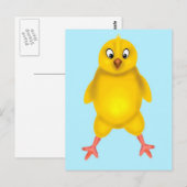 Carte Postale Poussins (Devant / Derrière)