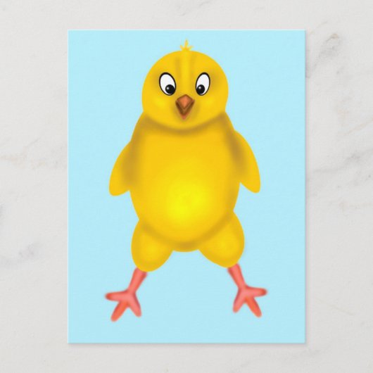Carte Postale Poussins (Devant)