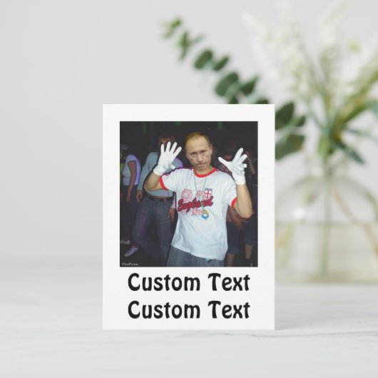 Carte Postale Poutine (Debout devant)