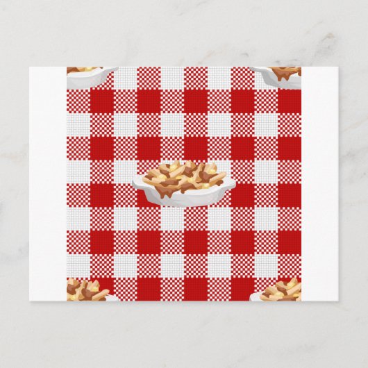 Carte Postale poutine (Devant)