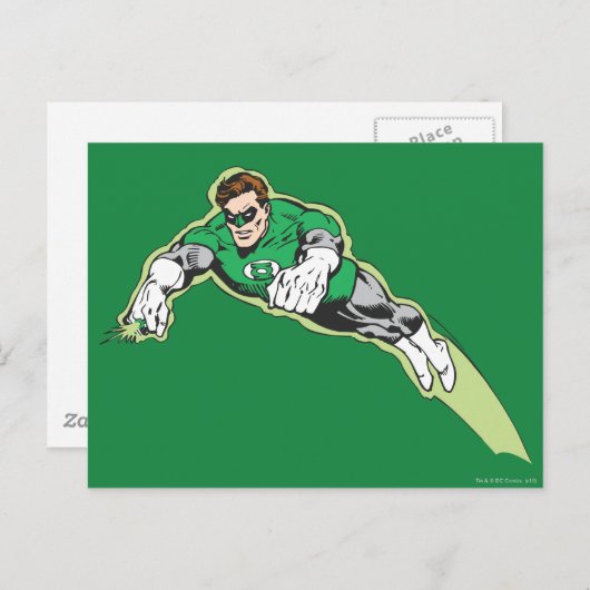 Carte Postale Poutre à énergie verte (Devant / Derrière)