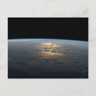 Carte Postale Poutres Sunglint Au Large D'Un Pacifique Sud En Pa