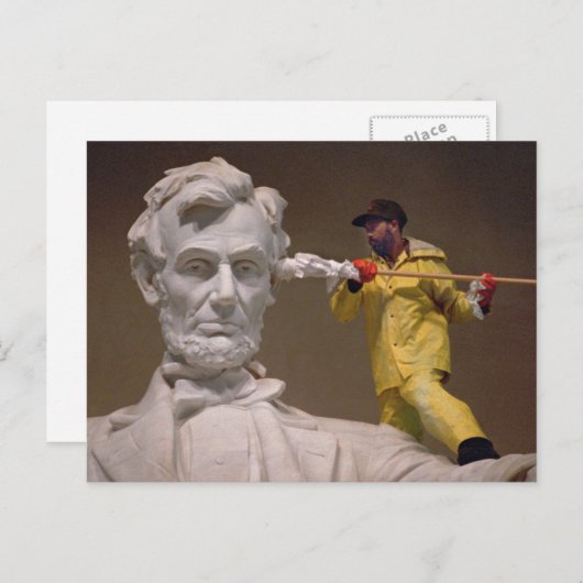 Carte Postale Pouvez-vous m'entendre maintenant ? (Devant / Derrière)