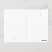 Carte Postale Pouvoir au Modèle du bureau de poste du Fonds popu (Dos)