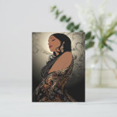 CARTE POSTALE POUVOIR DE BEAUTÉ #8 (Debout devant)