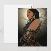 CARTE POSTALE POUVOIR DE BEAUTÉ #8 (Devant / Derrière)