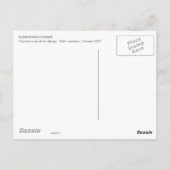CARTE POSTALE POUVOIR DE RÉSUMÉ (Dos)