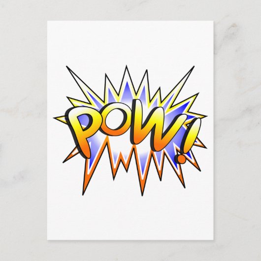 Carte Postale Pow (Devant)
