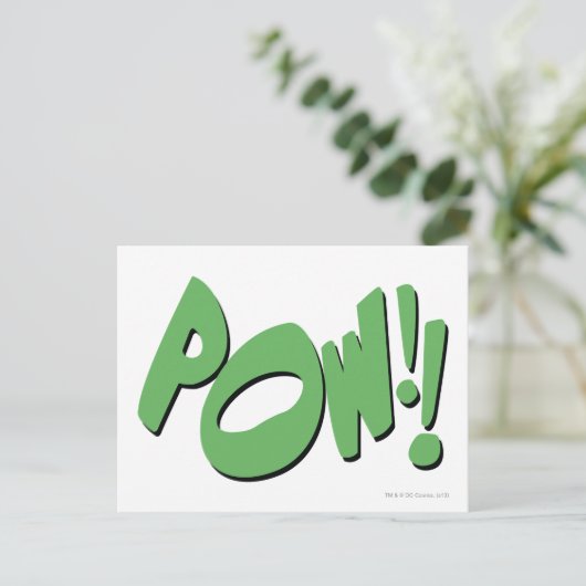 CARTE POSTALE POW ! ! (Debout devant)