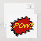 Carte Postale Pow (Devant / Derrière)