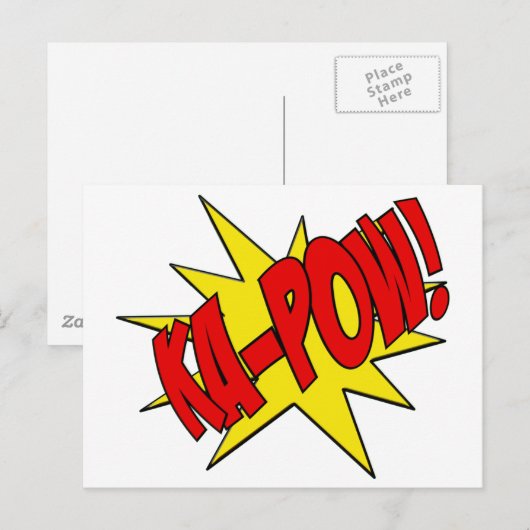 Carte Postale pow-ka (Devant / Derrière)
