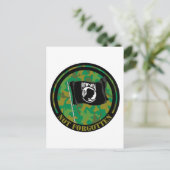 CARTE POSTALE POW MIA (Debout devant)