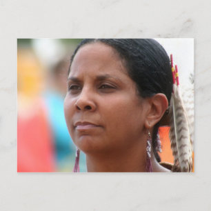 Carte Postale Pow Wow Woman