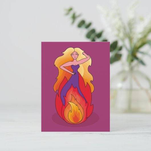 Carte postale Power (Debout devant)