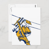 Carte Postale Power Lineman Electrician (Devant / Derrière)