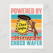 CARTE POSTALE POWEREE PAR CHOCO WAFER - CHOCO WAFER ET AMOUREUX  (Devant)