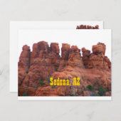 Carte Postale Powwow Rock, Sedona (Devant / Derrière)