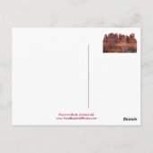 Carte Postale Powwow Rock, Sedona (Dos)