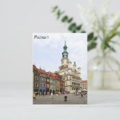 Carte Postale Poznań, Pologne (Debout devant)