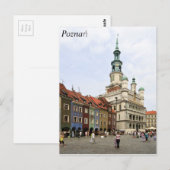 Carte Postale Poznań, Pologne (Devant / Derrière)
