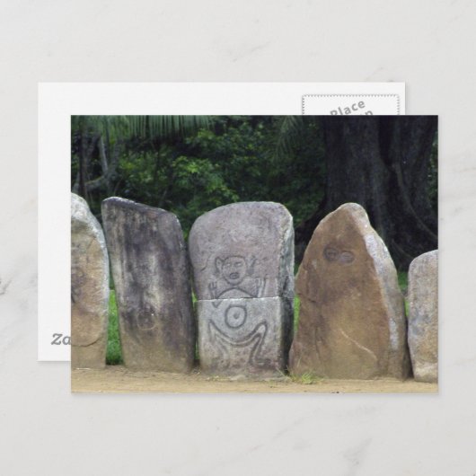 Carte Postale PR du parc indien Caguana (Devant / Derrière)