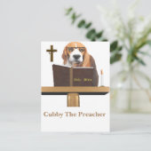 Carte Postale Pracher de chien (Debout devant)