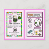 Carte Postale Praethec Magicien - Élément Praseodyme (Dos)