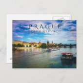Carte Postale Prague (Devant / Derrière)