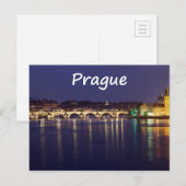 Carte Postale Prague (Devant / Derrière)