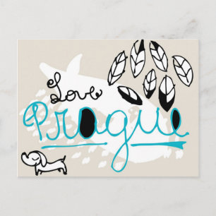 Carte Postale Prague