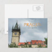 Carte Postale Prague (Devant / Derrière)