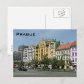 Carte Postale Prague (Devant / Derrière)