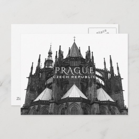 Carte Postale Prague (Devant / Derrière)
