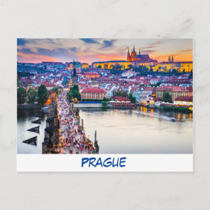 Carte Postale Prague
