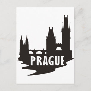 Carte Postale Prague