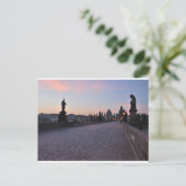 Carte Postale Prague à l'aube (Debout devant)