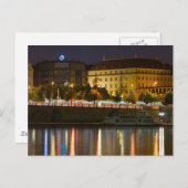 Carte Postale Prague by Night (Devant / Derrière)