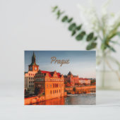 Carte Postale Prague Capitale de la République tchèque (Debout devant)