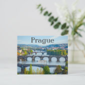 Carte Postale Prague City République tchèque (Debout devant)