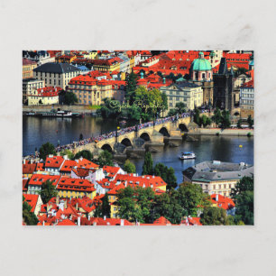Carte Postale Prague Cityscape, République tchèque