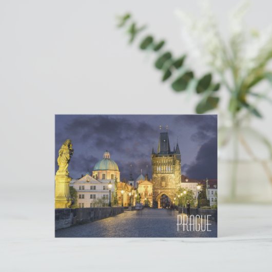 CARTE POSTALE PRAGUE CZECH (Debout devant)