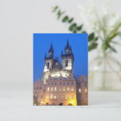 Carte Postale Prague par nuit (Debout devant)