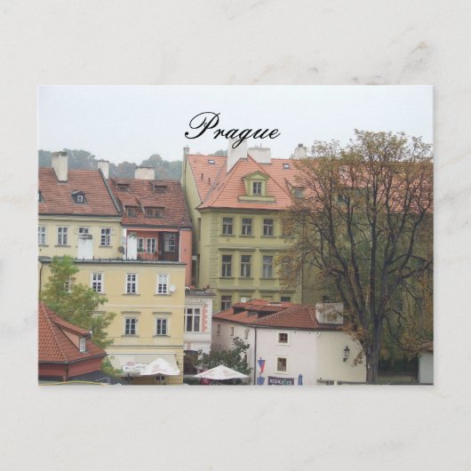 Carte Postale Prague Praha République Tchèque Beaux Bâtiments (Devant)
