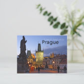 Carte Postale Prague, République Tchèque (Debout devant)