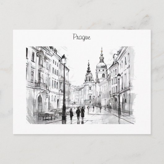 Carte Postale Prague République tchèque (Devant)