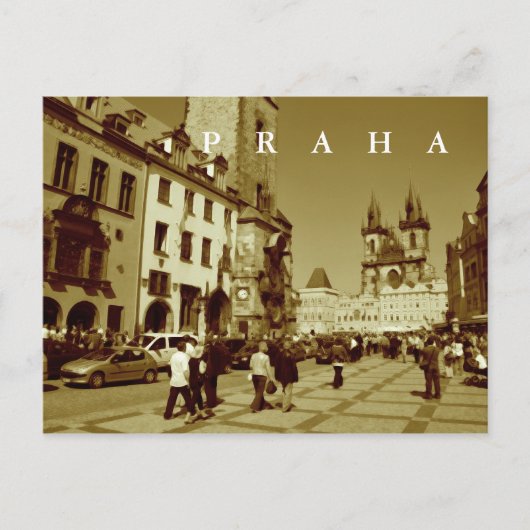Carte Postale Prague, République tchèque (Devant)