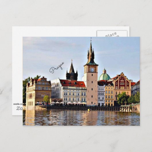 Carte Postale Prague, République tchèque (Devant / Derrière)