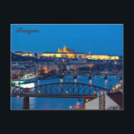 Carte Postale Prague, République tchèque<br><div class="desc">Le Château de Prague est un complexe de château à Prague,  République Tchèque.</div>